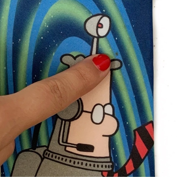 Dilbert Future Space Walk Ralph Marlin & Co. 1997 151214 Men’s Vintage Necktie - Picture 6 of 6